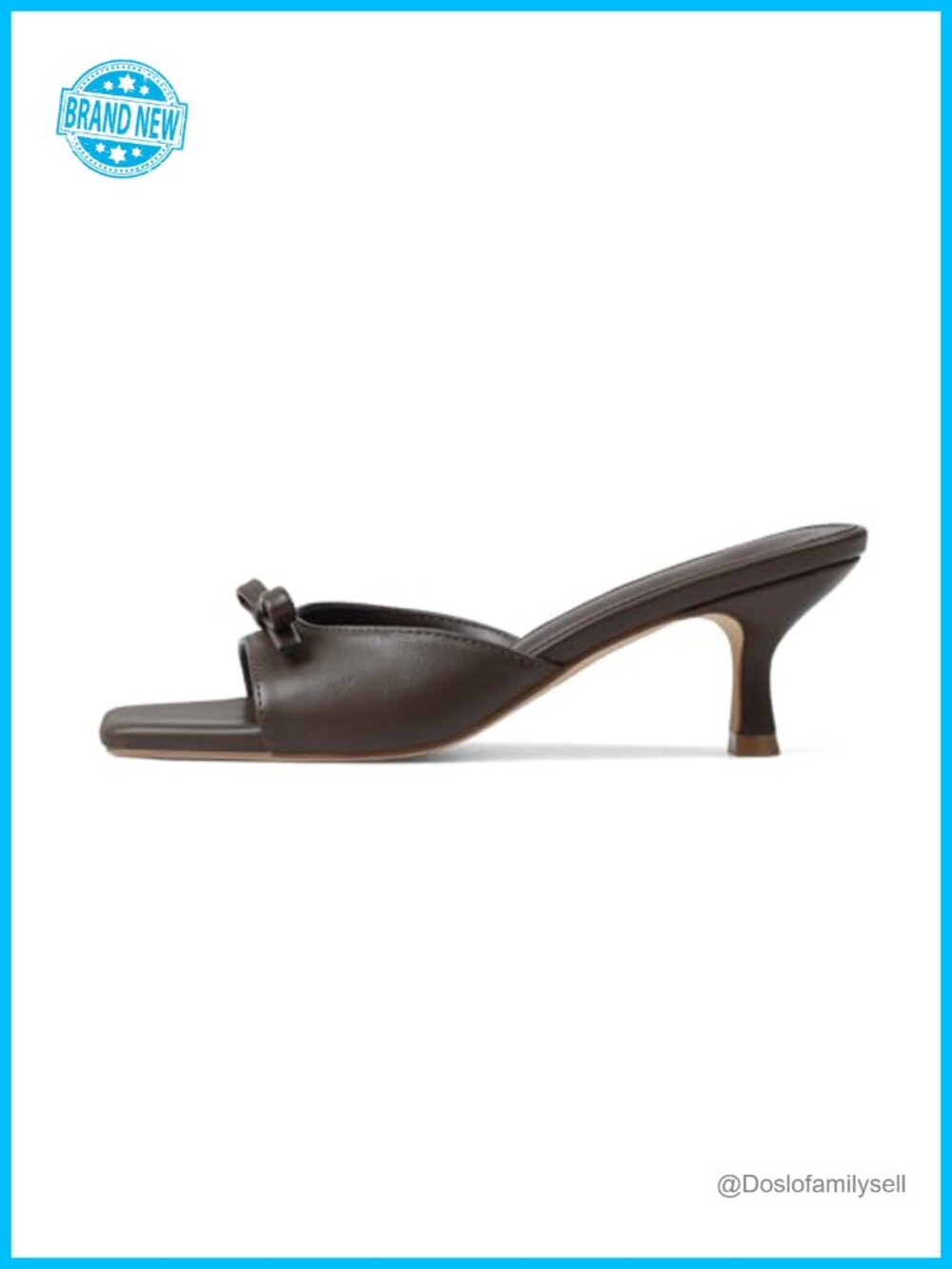 Kitten Heel Open Toe Heeled Sandals for Women